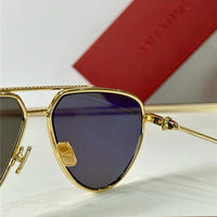 Valentino V-Stud II Titanium Aviator Unisex Sunglasses✨