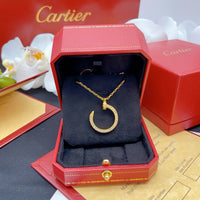 Cartier 18K Gold Plated LOVE-JUSTE UN CLOU PENDANT-Necklace✨