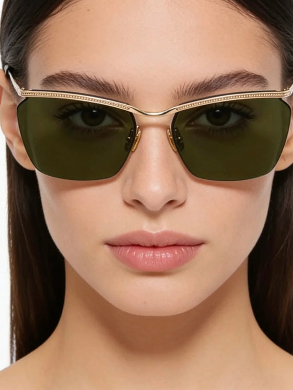 Valentino VLS-183 Floating Rimless Metal Glasses✨
