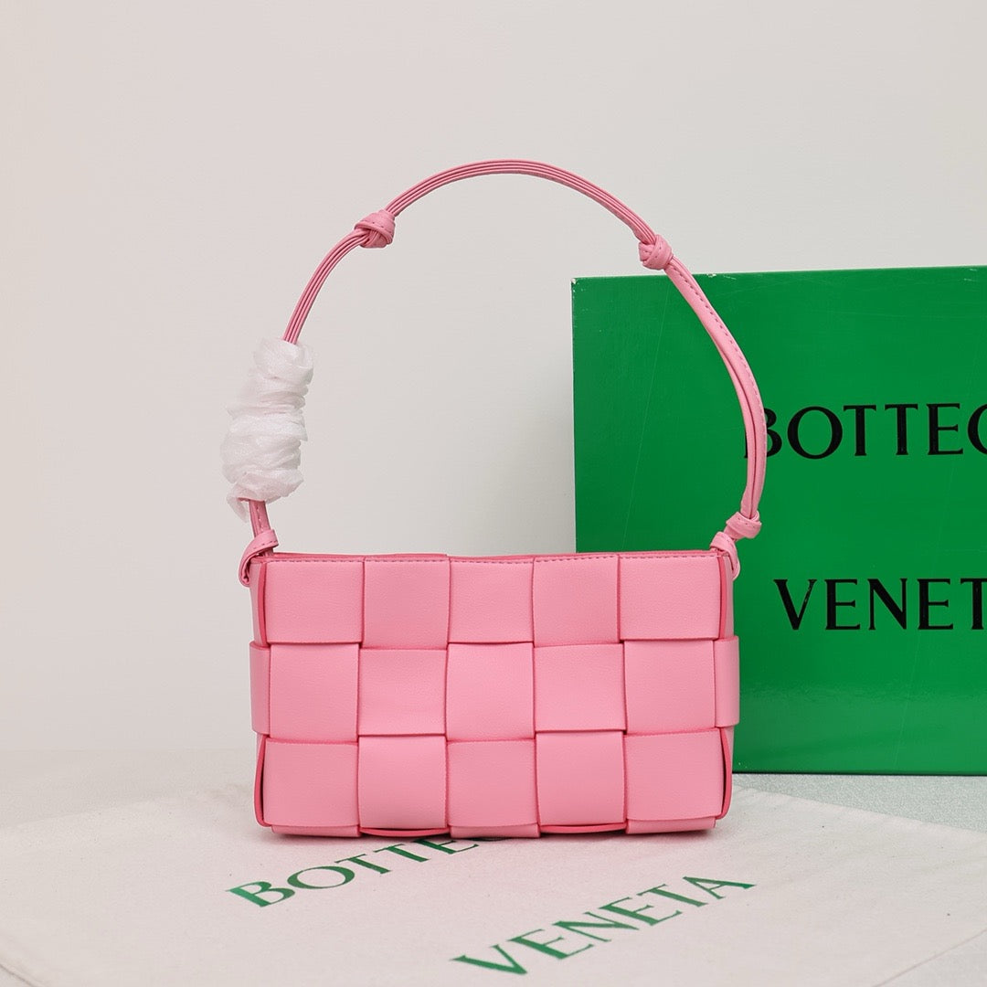 Bottega Veneta Small Cassette Small Intreccio leather bag 💚 - onlinechics.com