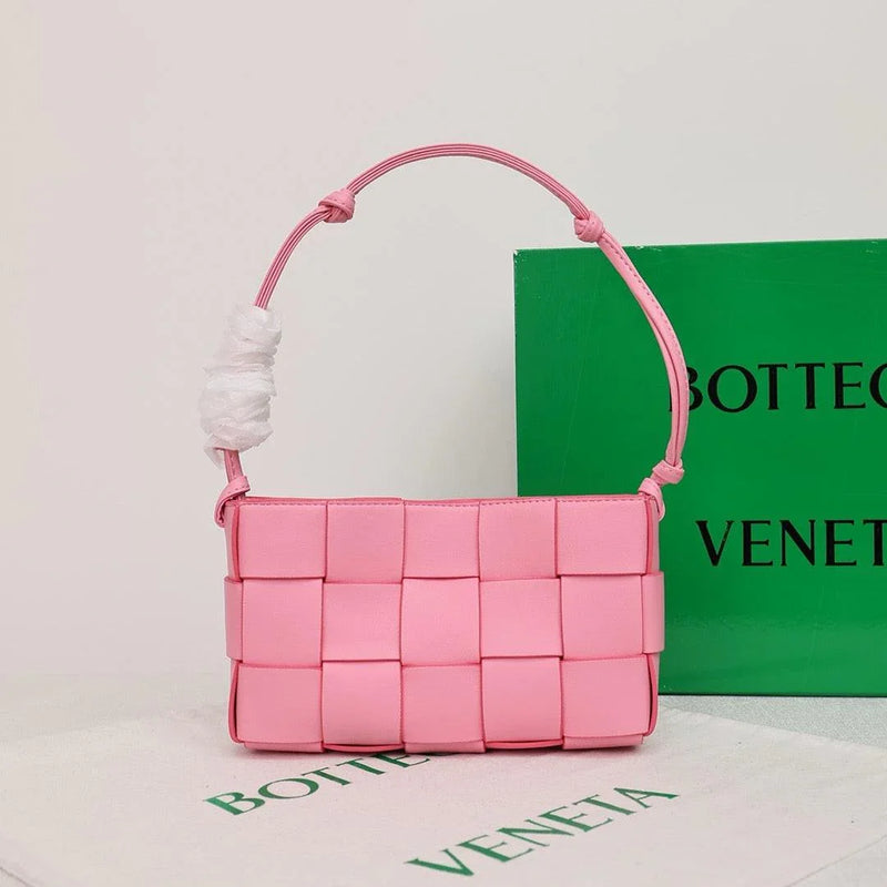 Bottega Veneta Small Cassette Small Intreccio leather bag 💚