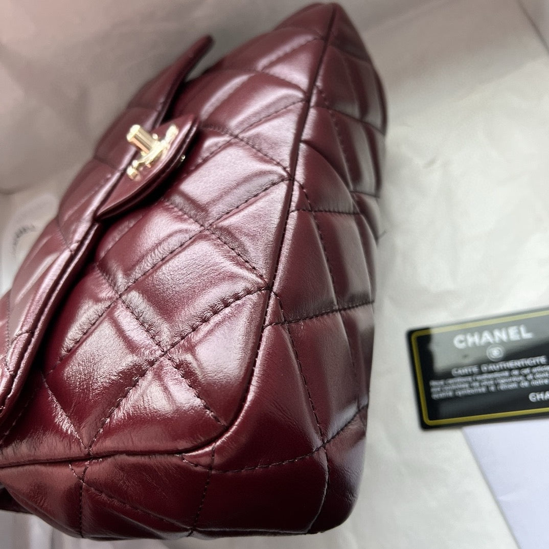 CHANEL  Rectangle Crystal Top Handle Flap Bag 23A Collection 2-SIZES ✨ - onlinechics.com