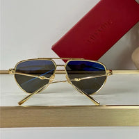 Valentino V-Stud II Titanium Aviator Unisex Sunglasses✨