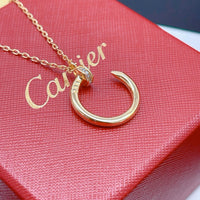 Cartier 18K Gold Plated LOVE-JUSTE UN CLOU PENDANT-Necklace✨