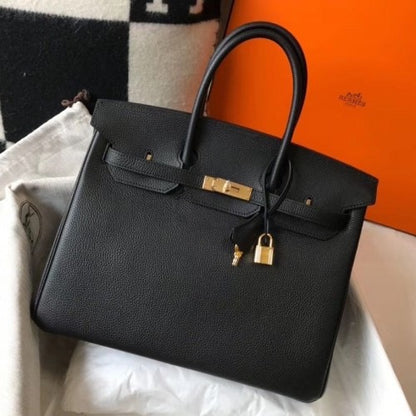 HERMES Birkin 35cm Bag Clemence Leather ✨ - onlinechics.com