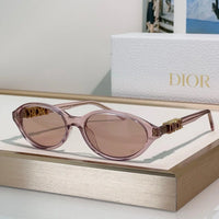 DIOR CD DiorTreasure R1I Black Oval Sunglasses ✨