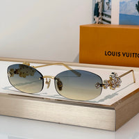 Louis Vuitton Z3186U LV Dazzling Oval Sunglasses  ✨