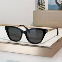 BVLGARI Serpenti Forever Black Cat Eye Sunglasses ✨