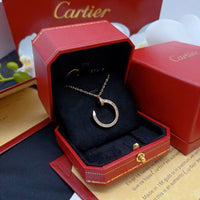 Cartier 18K Gold Plated LOVE-JUSTE UN CLOU PENDANT-Necklace✨