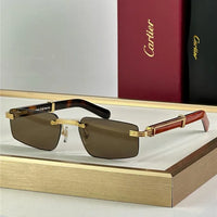 '- Cartier CT0485O Première de Cartier Rectangle Shape Sunglasses 🐆