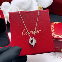 Cartier 18K Gold Plated LOVE-JUSTE UN CLOU PENDANT-Necklace✨