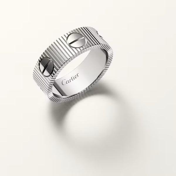 Cartier 18K Gold Plated  LOVE  Ring yellow-rose-silver ✨