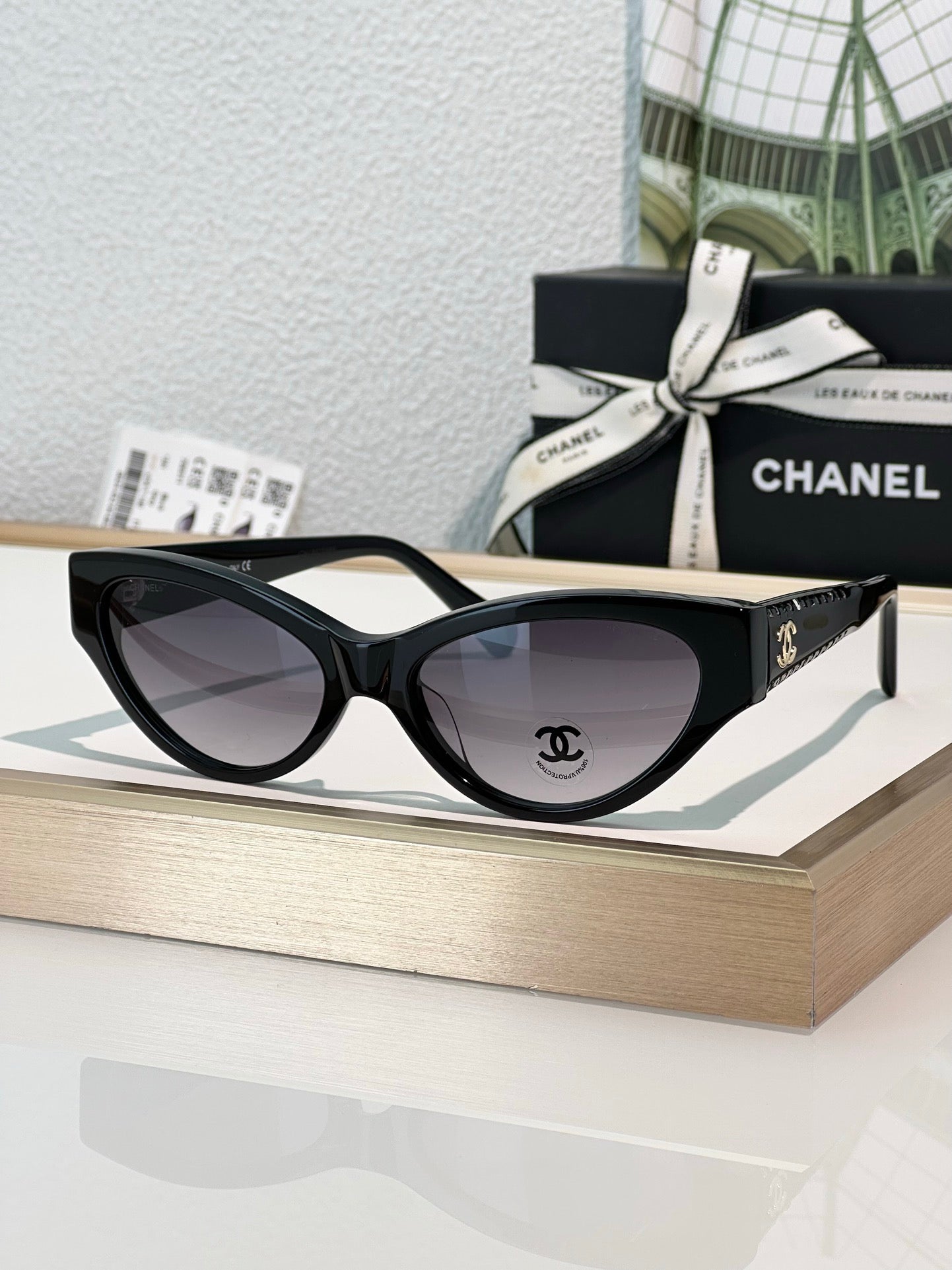 -   CHANEL 9163 Cat Eye Sunglasses New Collection  ✨ $1100