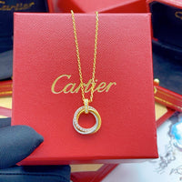 Cartier 18K Gold Plated LOVE-JUSTE UN CLOU PENDANT-Necklace✨