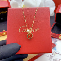 Cartier 18K Gold Plated LOVE-JUSTE UN CLOU PENDANT-Necklace✨