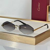 Cartier Eyewear Tiger Head Panthere CT0433S 001 Sunglasses  🐆