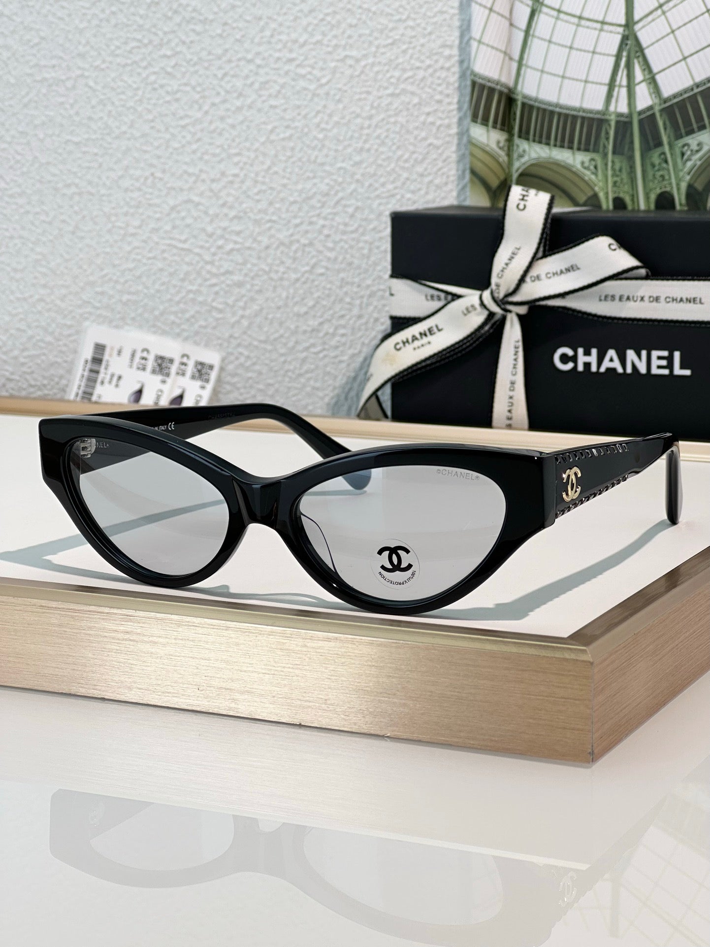 -   CHANEL 9163 Cat Eye Sunglasses New Collection  ✨ $1100