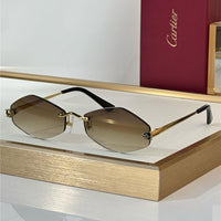 Cartier Eyewear Tiger Head Panthere CT0433S 001 Sunglasses  🐆
