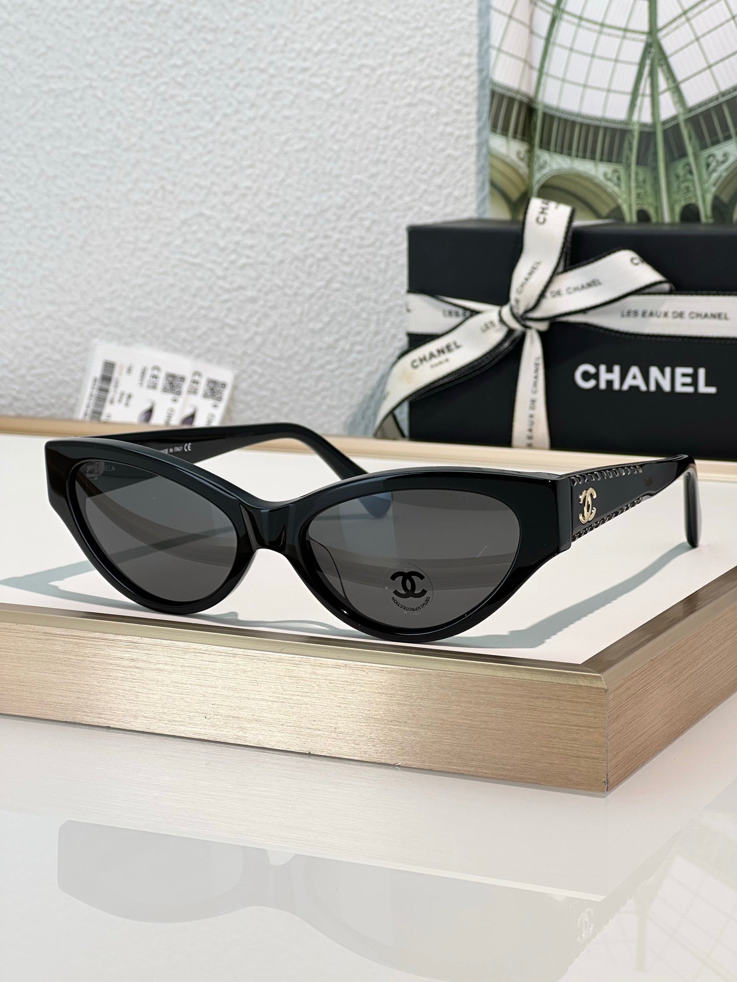 -   CHANEL 9163 Cat Eye Sunglasses New Collection  ✨ $1100