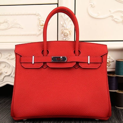 HERMES Birkin 35cm Bag Clemence Leather ✨ - onlinechics.com