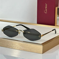 Cartier Eyewear Tiger Head Panthere CT0433S 001 Sunglasses  🐆