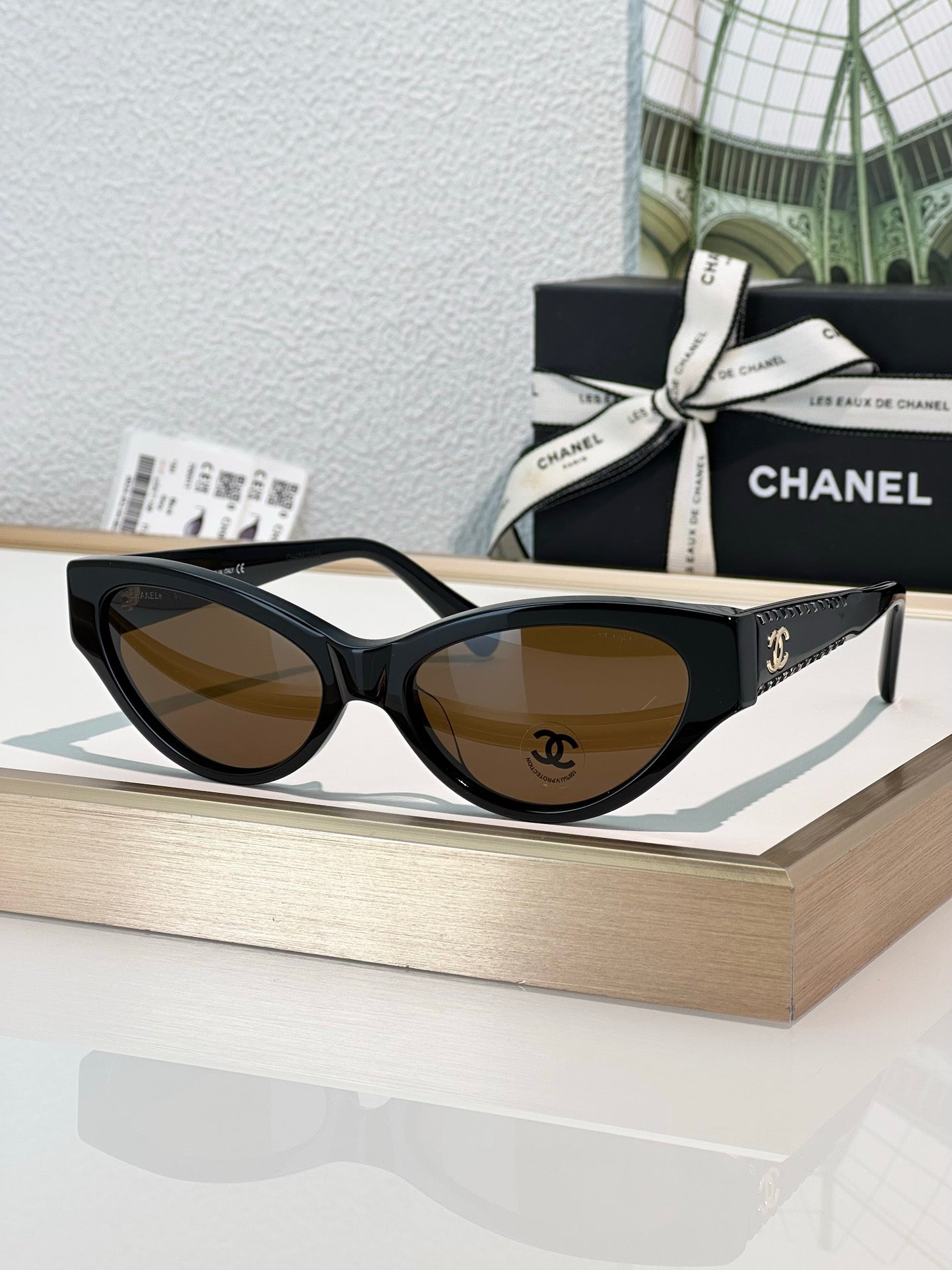 -   CHANEL 9163 Cat Eye Sunglasses New Collection  ✨ $1100