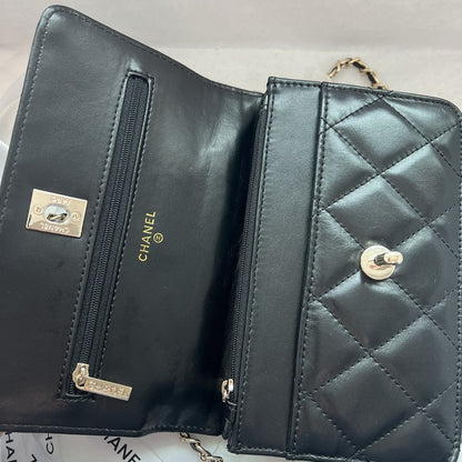 CHANEL Mini Rectangle Crystal Top Handle Flap Bag 23A Collection 2-SIZES ✨ - onlinechics.com