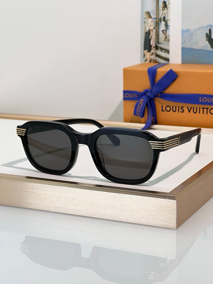 - Louis Vuitton Z2889U New LV Slide Square Round Sunglasses  ✨ - onlinechics.com