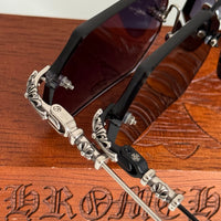 CHROME HEARTS PILLS V Floral Temple Rimless Photochromic Glasses ⚜️