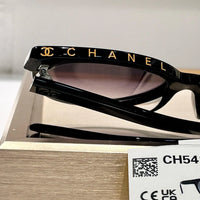CHANEL BUTTERFLY SUNGLASSES Acetate Black   🖤