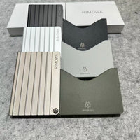 RIMOWA Original Series - Aluminium-Black-Titanium Card Holder 🛩️