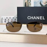 CHANEL 4099 Tint CC Logo Sunglasses  🖤