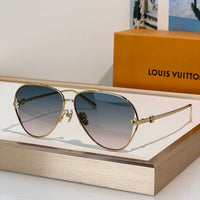 Louis Vuitton Z2994U Pearl Twirl Square Sunglasses   ✨