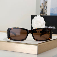 CHANEL 6030S  Rectangular Vintage Sunglasses Chanel Eyewear  🖤