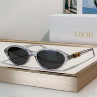 DIOR CD DiorTreasure R1I Black Oval Sunglasses ✨