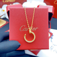 Cartier 18K Gold Plated LOVE-JUSTE UN CLOU PENDANT-Necklace✨