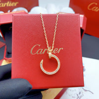 Cartier 18K Gold Plated LOVE-JUSTE UN CLOU PENDANT-Necklace✨
