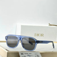 DIOR CD Icon A1F Transparent Beige Pilot  Sunglasses ✨