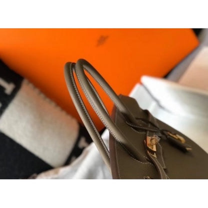 HERMES Birkin 35cm Bag Clemence Leather ✨ - onlinechics.com