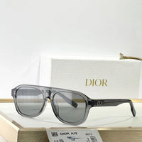 DIOR CD Icon A1F Transparent Beige Pilot  Sunglasses ✨