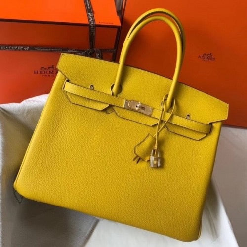 HERMES Birkin 35cm Bag Clemence Leather ✨