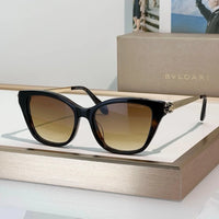 BVLGARI Serpenti Forever Black Cat Eye Sunglasses ✨
