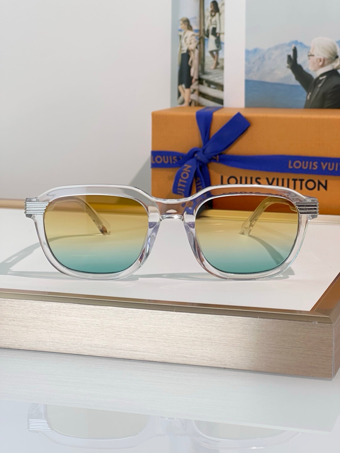 - Louis Vuitton Z2889U New LV Slide Square Round Sunglasses  ✨ - onlinechics.com