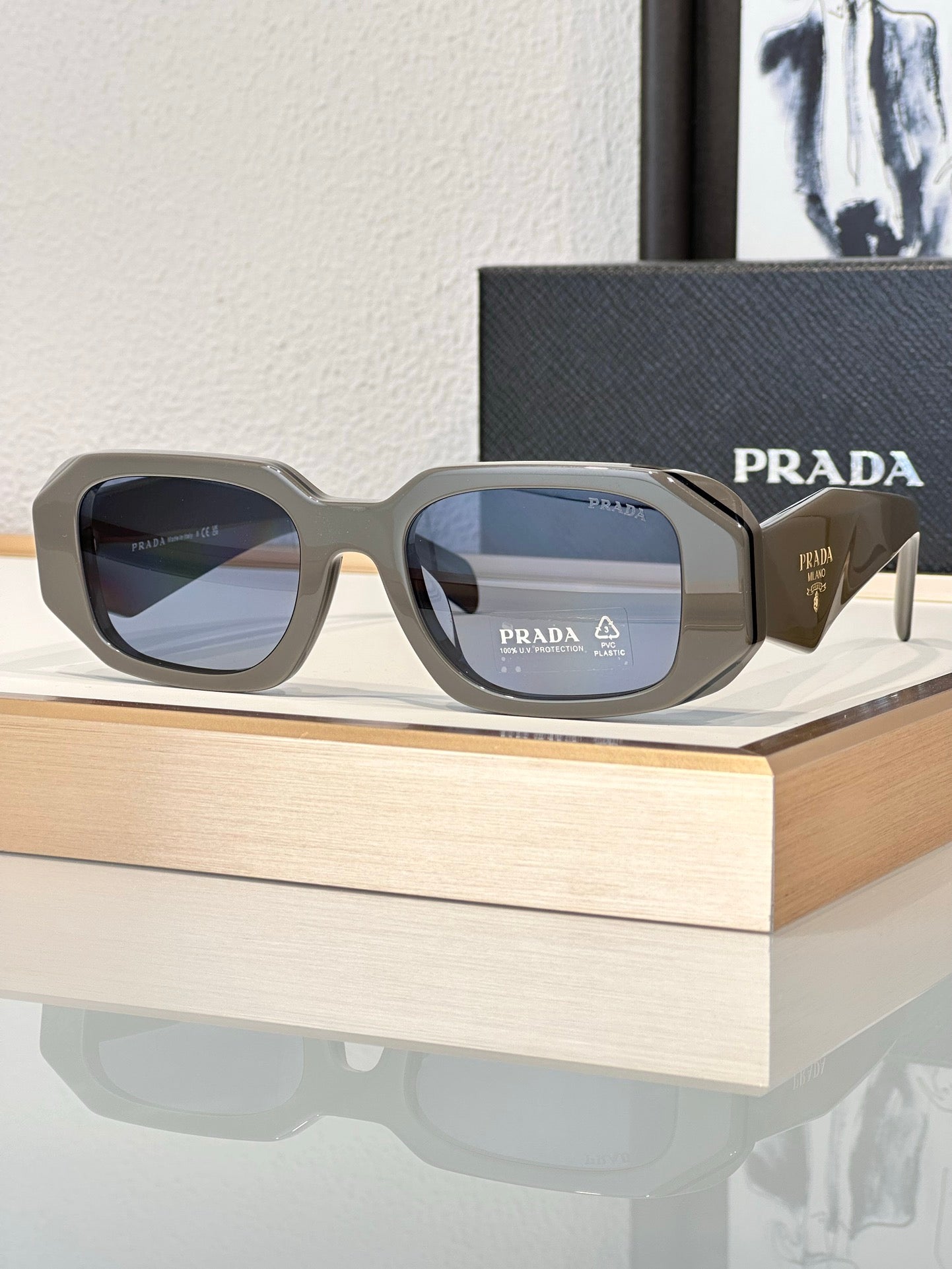 Prada 0PR 17WS 1AB5S0 49-20-145  2024 Women's Sunglasses 🟥 - buyonlinebehappy