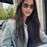 Gucci GG1221S Rimless  Unisex Sunglasses ✨