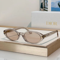 DIOR DiorPacific R1I Black Oval Sunglasses ✨