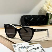 CHANEL BUTTERFLY SUNGLASSES Acetate Black   🖤