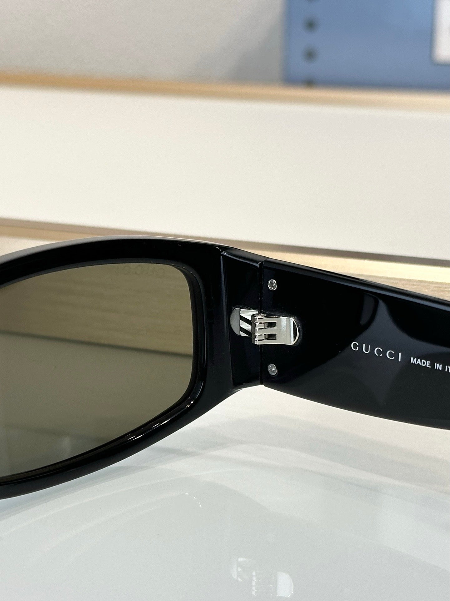 Gucci Men's GG1492S Plastic Rectangle Sunglasses ✨