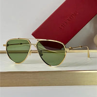 Valentino V-Stud II Titanium Aviator Unisex Sunglasses✨
