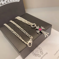 Chrome Hearts Style Fleur de Lis Necklace –925 Silver Stainless Steel ⚜️